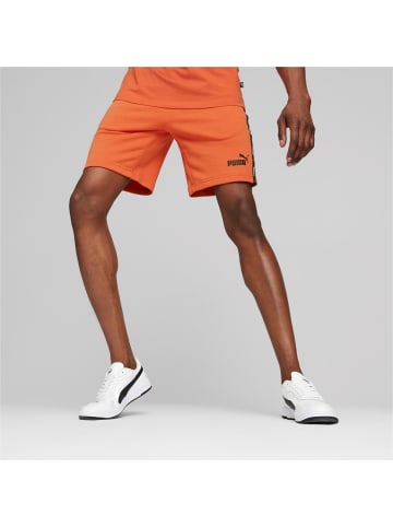 Puma ESS+ kurze Jogginghose / Shorts mit Taschen in orange