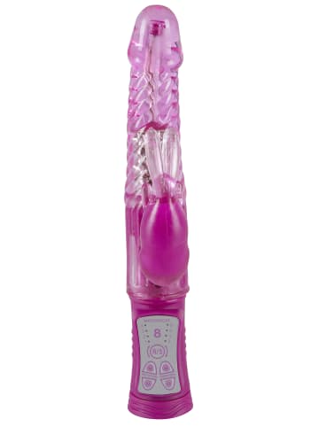 You2Toys Perlenvibrator mit Klitorisreizer Sugar Babe in pink