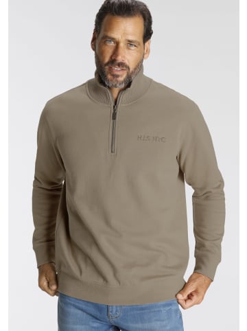 H.I.S. Sweatshirt in beige