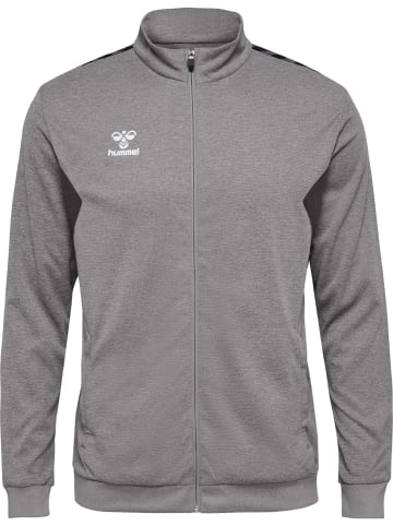 Hummel Hummel Sweatshirt Hmlauthentic Multisport Herren Atmungsaktiv Feuchtigkeitsabsorbierenden in GREY MELANGE