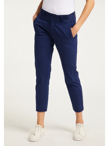 DreiMaster Damen Stoffhose in Dunkelblau