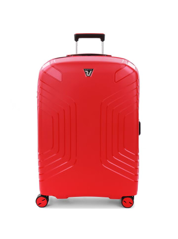 Roncato Ypsilon 4.0 4 Rollen Trolley 78 cm mit Dehnfalte in rosso