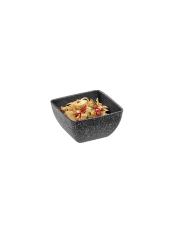 APS Schale FROSTFIRE in schwarz - 12,5 x 12,5 cm, H: 6,5 cm 0,5 Liter