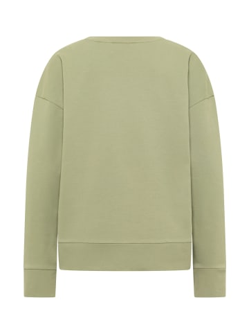 ELBSAND Sweatshirt  in Green Leaf