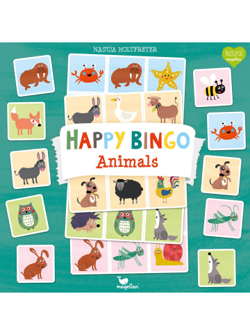 Magellan Happy Bingo - Animals | A funny and colourful tile game for children from 3...