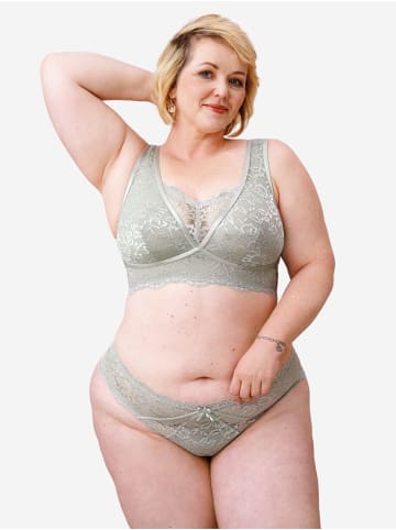 SugarShape String Eliana Velvet in sagegrey