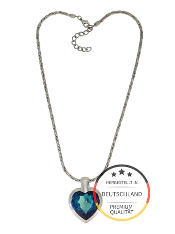 collezione alessandro Kurze Kette " Titanic " in blau