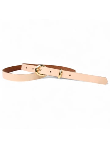 FRONHOFER Ledergürtel in Peach