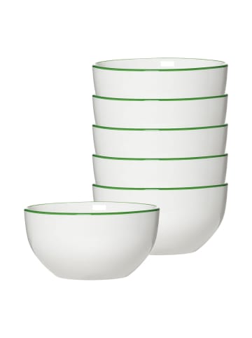 Ritzenhoff & Breker 6er Set Müslischalen Adela in ø 14 cm in grün