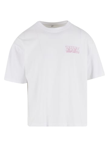 Mister Tee Mister Tee What Ever Car Cropped Oversize Tee in white