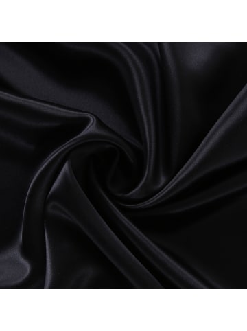 Ailoria BEAUTY SLEEP (80X80) Kopfkissenbezug aus Seide in schwarz