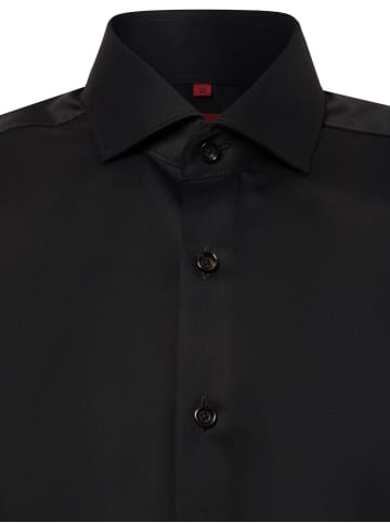 Finshley & Harding Businesshemd in schwarz