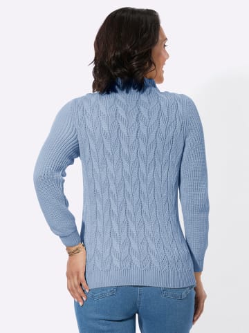 WITT WEIDEN Langarm-Pullover in bleu