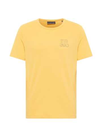 ELBSAND T-Shirt Jivo in Mineral Yellow