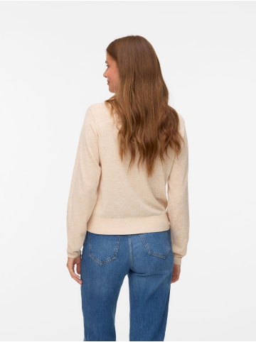 Vero Moda Polo in Natural Melange