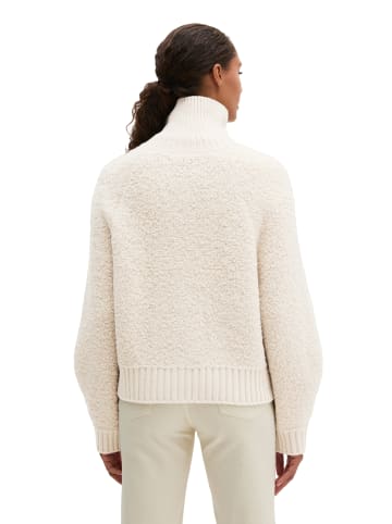 Marc O'Polo Zip-Cardigan loose in Light Stone Melange