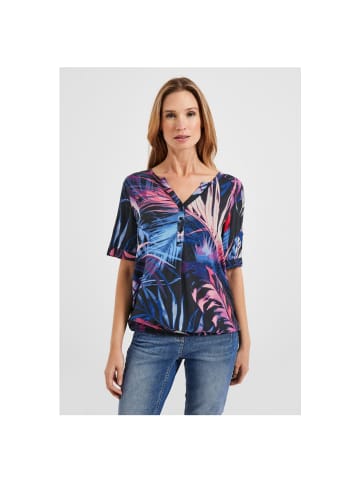 Cecil Halbarmbluse in carbon grey