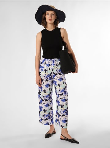 Marie Lund Hose in weiß aqua