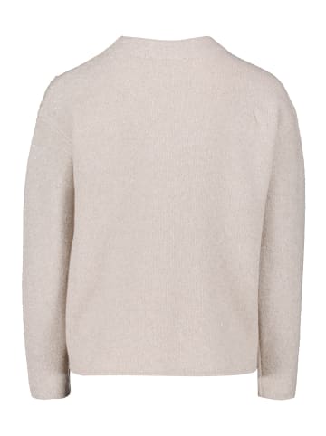 Betty Barclay Strickpullover mit Jacquard in Taupe Melange