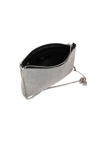 faina Clutch/Abendtasche in Silber