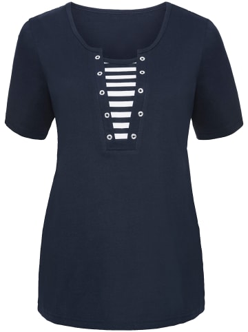 Sieh an! Kurzarmshirt in marine