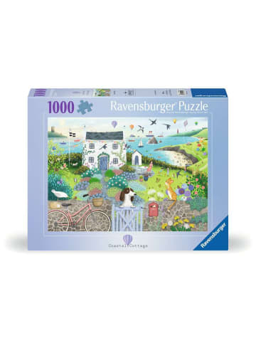 Ravensburger Puzzle 1.000 Teile Hütte an der Küste Ab 14 Jahre in bunt