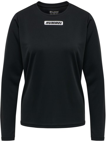 Hummel Hummel T-Shirt Hmlte Training Damen Atmungsaktiv Dehnbarem Feuchtigkeitsabsorbierenden in BLACK