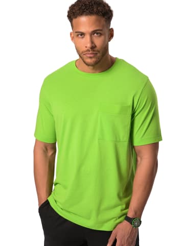 STHUGE Kurzarm T-Shirt in grasgrün