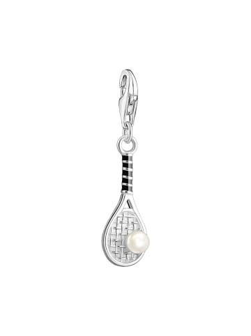 Thomas Sabo Charm-Anhänger in silber. schwarz