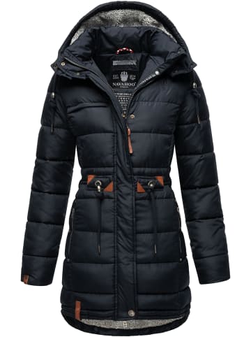 Navahoo Steppmantel Daliee in Navy
