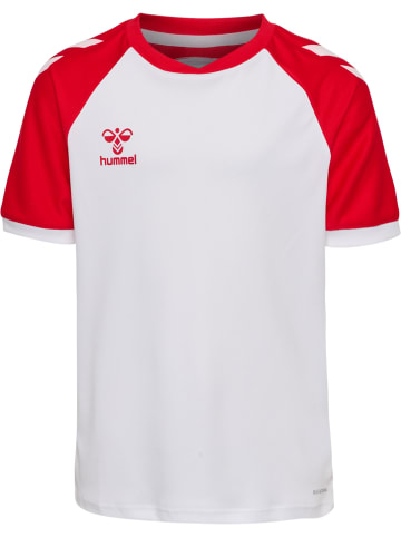 Hummel T-Shirt Raglanärmel Hmlmatch Kinder in WHITE/TRUE RED