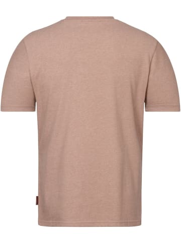 naketano T-Shirt "Adonis Fischer" in Braun