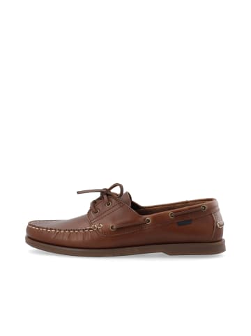 Bianco Segelschuhe in Cognac