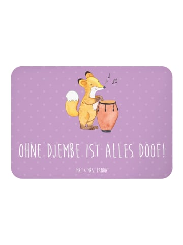Mr. & Mrs. Panda Magnet Djembe Freude mit Spruch in Lavendeltraum