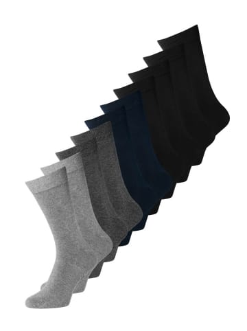 Jack & Jones Businesssocken JACJENS 10er Pack in Grau