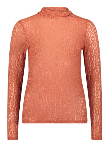 CARTOON Langarm-Shirt mit Kragen in terra cotta