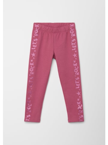 s.Oliver Leggins lang in Pink