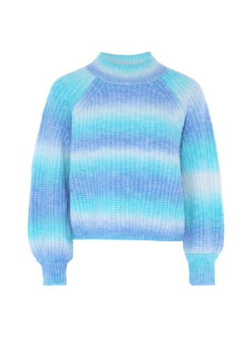 Usha Sweater in Blau Mehrfarbig