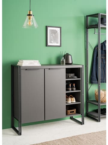 home24 Schuhkommode HERBY in Graphit