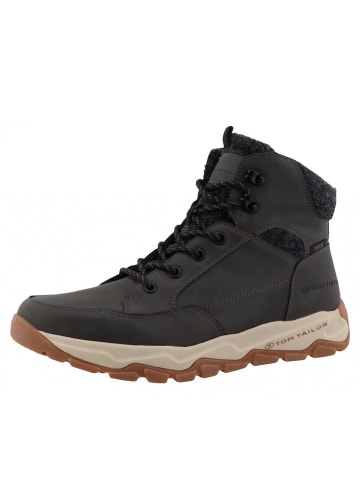 Tom Tailor Schnürstiefel in Grau
