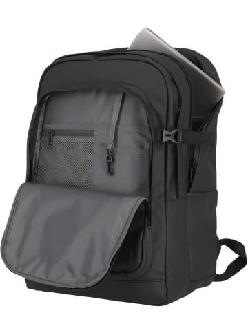 travelite Rucksack Basics Rollup Daypack in Schwarz