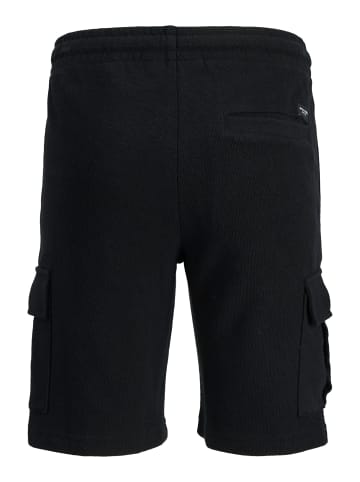 JACK & JONES Junior Cargoshorts JPSTGORDON JJLOUI SWEAT SHORTS NAF JNR in black