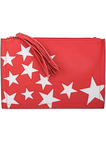 styleBREAKER Clutch Handtasche in Rot