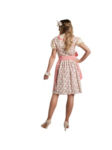 tectake Frauenkostüm Mini-Dirndl Herrenchiemsee Modell 2 in rosa