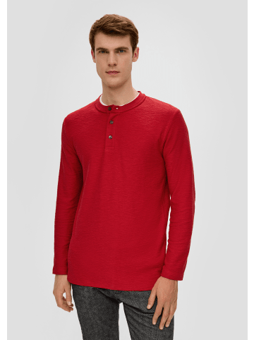 s.Oliver T-Shirt langarm in Rot