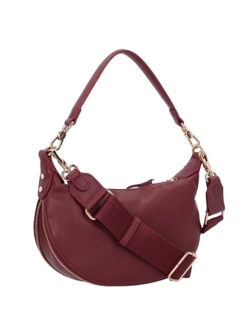 Liu Jo Kaliska Schultertasche S 25 cm mit Dehnfalte in red wine