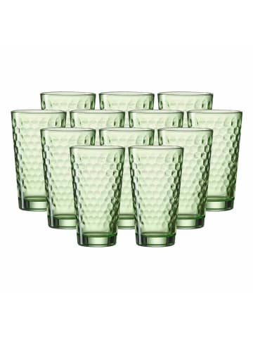 Ritzenhoff & Breker 12er Set Longdrinkgläser Favo 400 ml in Grün