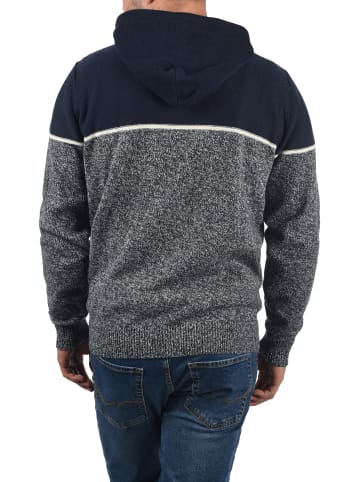 INDICODE Kapuzenpullover IDLynde 35419MM Strickpulli aus Feinstrick in dunkelblau