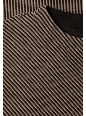 Street One Langarmshirt in taupe schoko - 0004