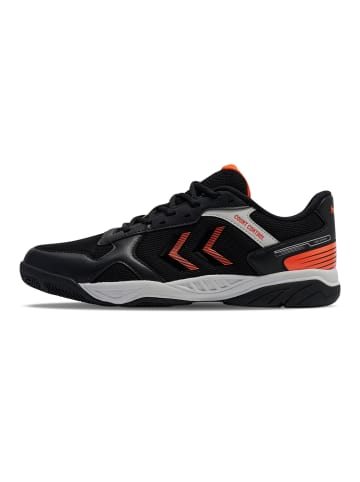 Hummel Hummel Hallenschuh Court Control Erwachsene in BLACK/RED